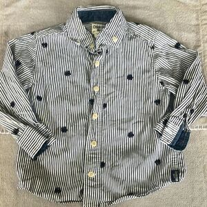 Toddler Boy Button down Shirt
